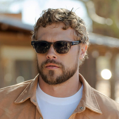 Lunettes de soleil polarisées géométriques homme – Wayne