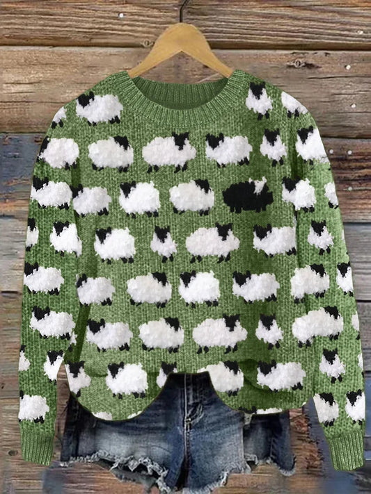 Pull en laine vintage douillet femme – Marta