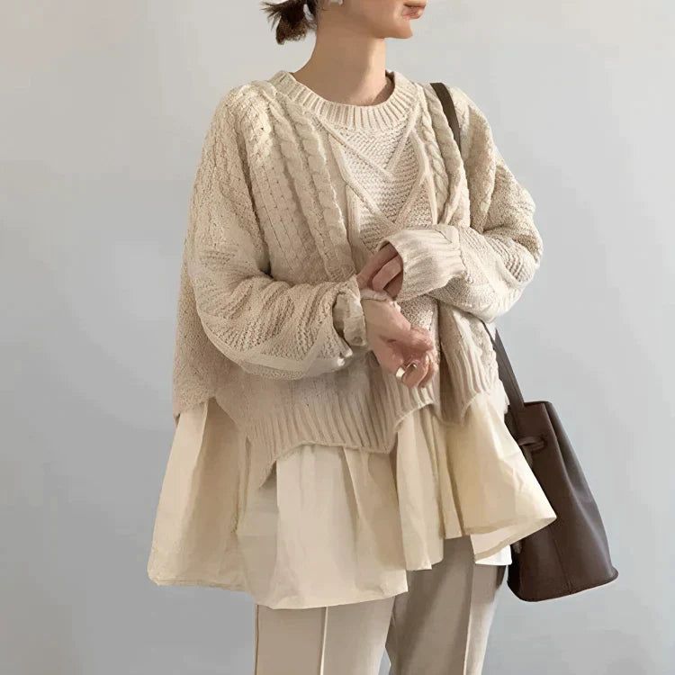Pull col rond femme – Julia