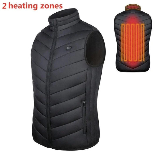 Veste chauffante mixte