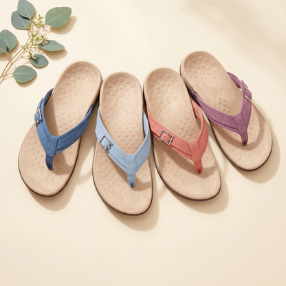 Sonia™ — Sandales Orthopédiques d'été en cuir de daim