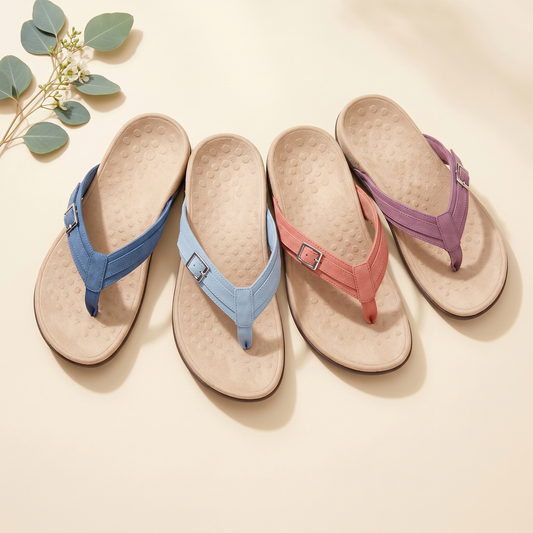 Sonia™ — Sandales Orthopédiques d'été en cuir de daim