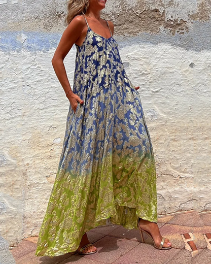 Robe imprimée femme