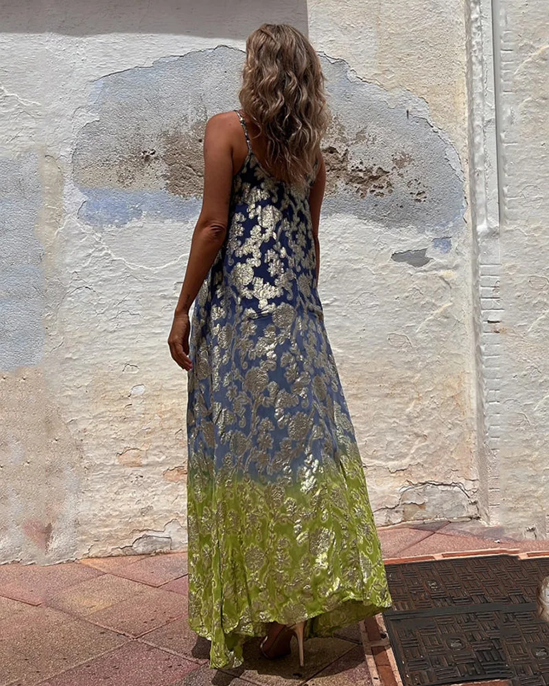 Robe imprimée femme