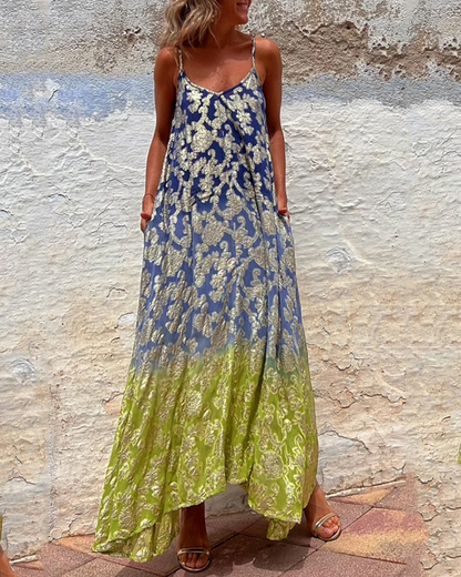 Robe imprimée femme