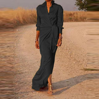 Robe chemise de soirée femme
