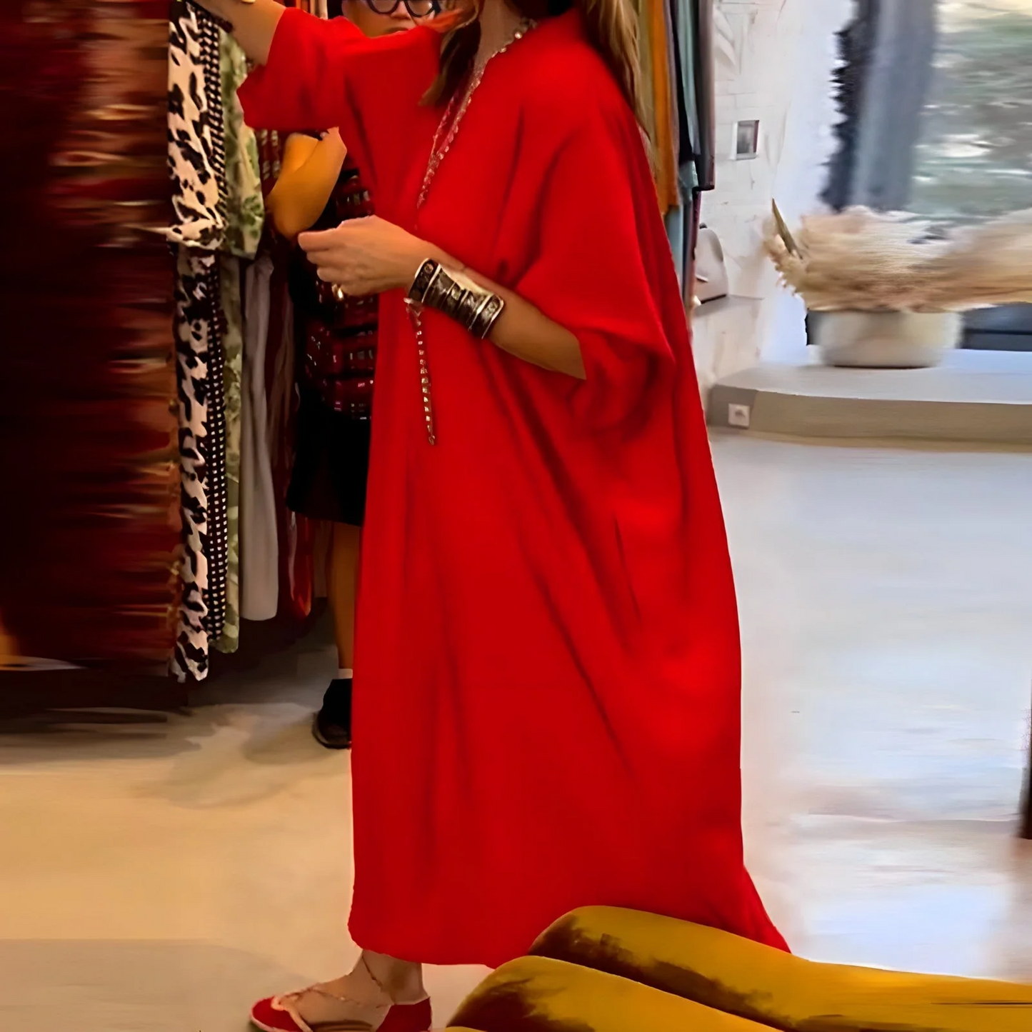Auriane - Robe longue ample décontractée