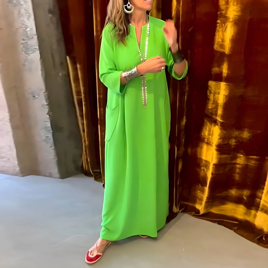Auriane - Robe longue ample décontractée