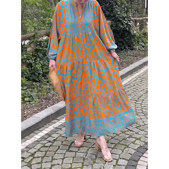 Robe fleurie décontractée femme