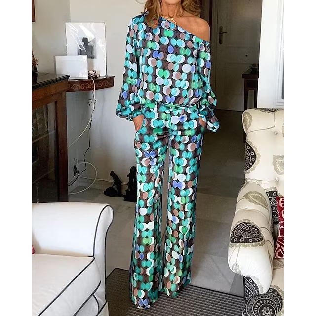 Ensemble chemise et pantalon femme