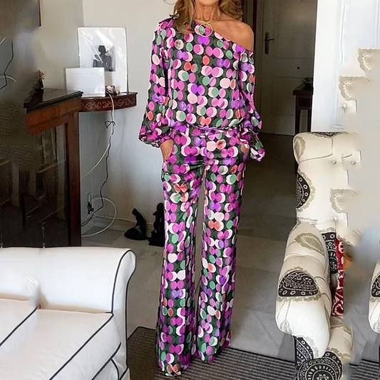 Ensemble chemise et pantalon femme