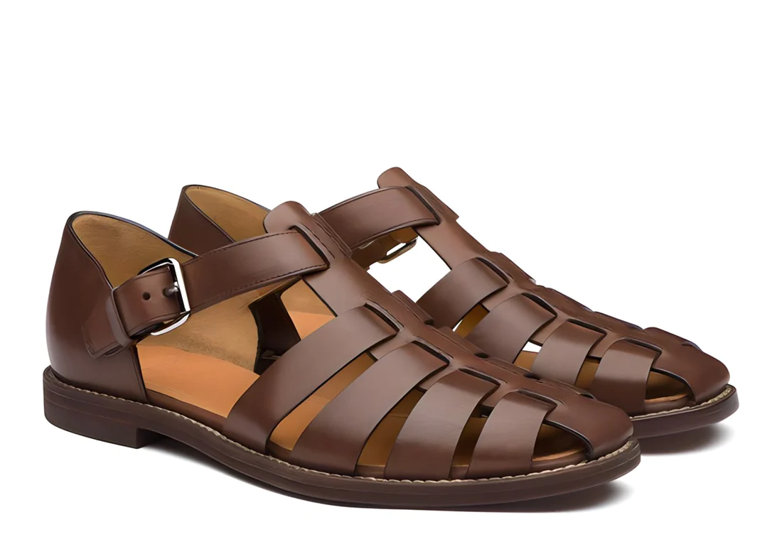 Sandales en cuir homme – Robert