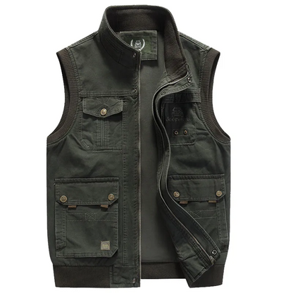 Gilet vintage multipoches homme – Ben