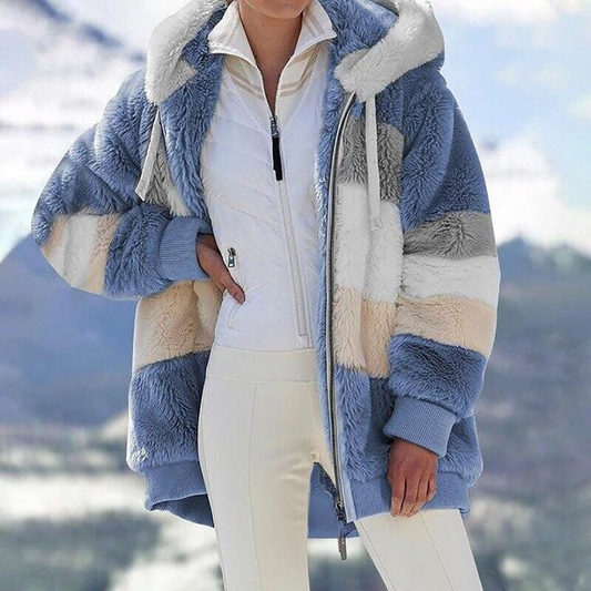 Manteau rembourré en laine d'agneau femme – Giorgina