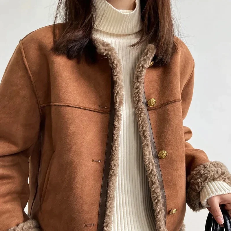 Veste sherpa polaire