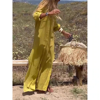 Robe en lin femme