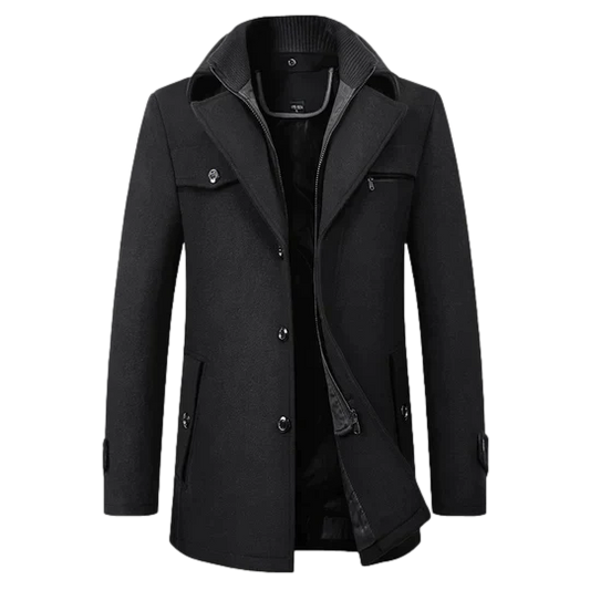 Trench-coat noir homme – Keel