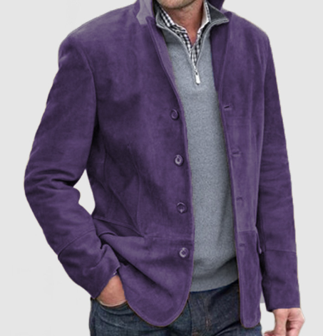 Veste en maille à revers élégante homme – Ramon