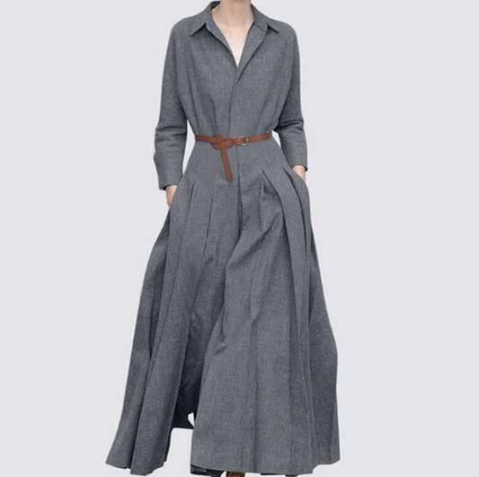 Ensemble top manches longues et jupe plissée femme