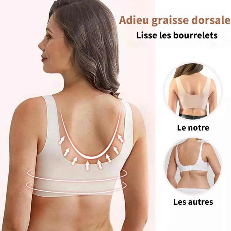 (PACK DE 3) Soutien-gorge Celine — Sans Fil Galbant Avec Fermeture Frontale