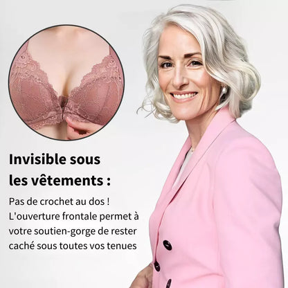 (PACK DE 3) Soutien-gorge Celine — Sans Fil Galbant Avec Fermeture Frontale