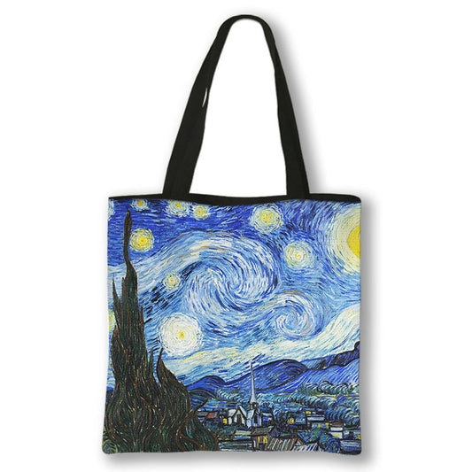 Sac imprimé peinture intégrale femme