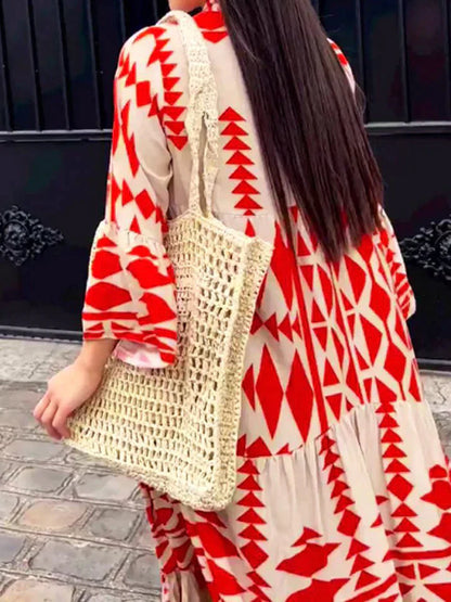 Robe longue d'été aérée femme – Eva